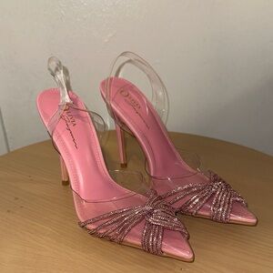 Pink Stiletto Heels